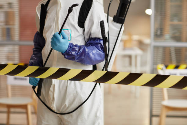 Professional Biohazard Cleanup technician working in Mukilteo, WA